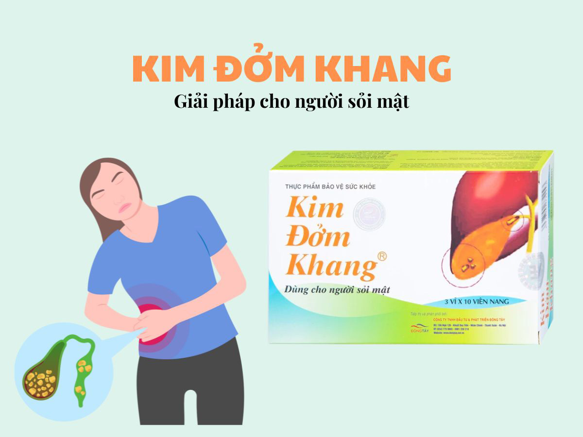 Kim Đởm Khang (Hộp 30 viên) 17 Kim Đởm Khang - Giải pháp cho người bị sỏi mật