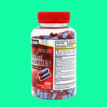 Kirkland Extra Strength Acetaminophen 500mg giảm đau, hạ sốt nhanh chóng
