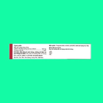 Thuốc kháng sinh Mecefix-B.E 100mg