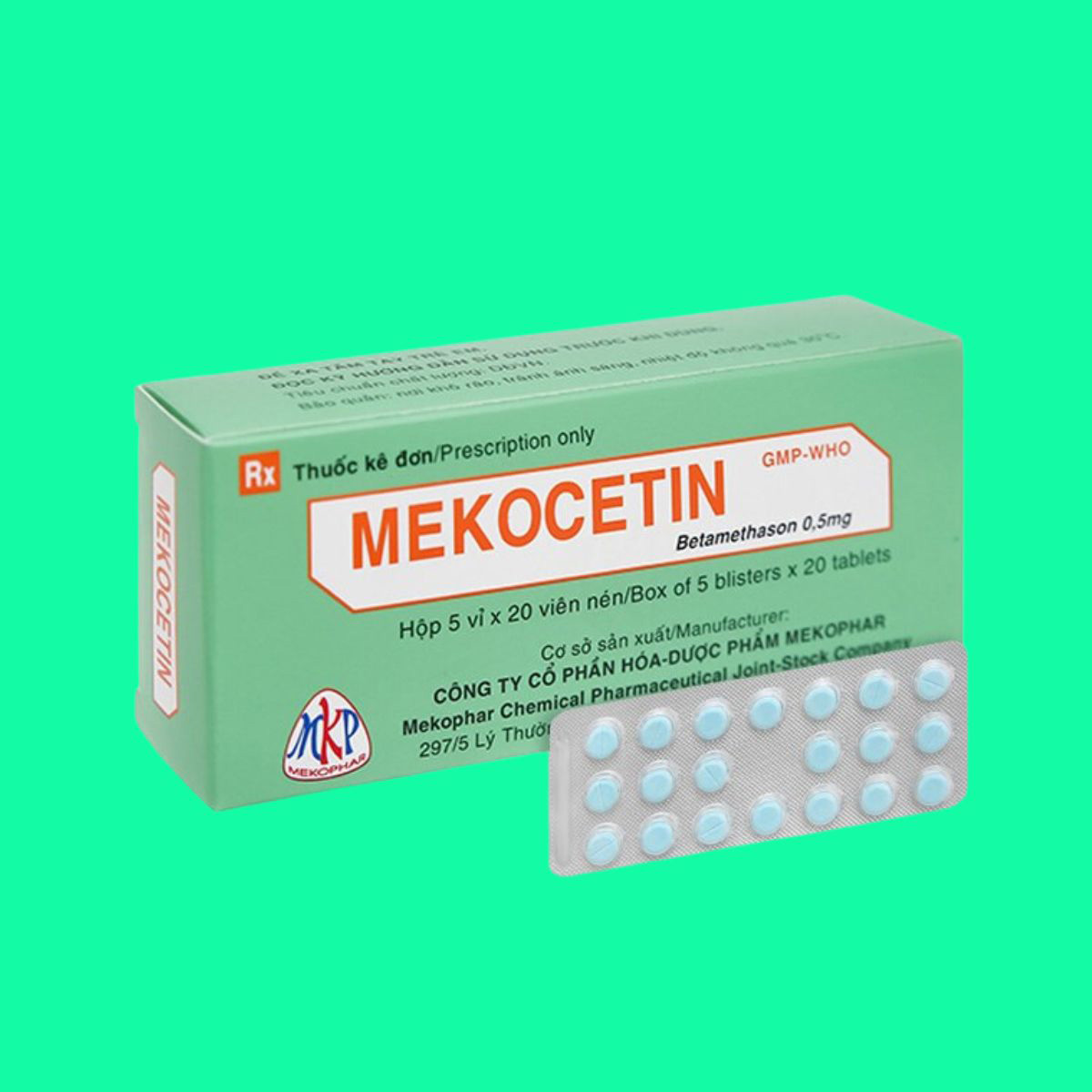 Mekocetin 0.5mg - 2 Thuốc Mekocetin 0.5mg