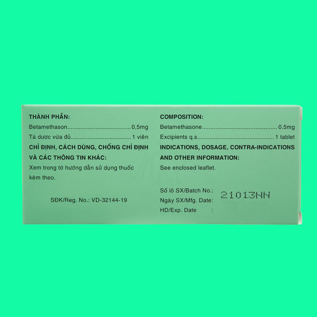 Mekocetin 0.5mg - 7 Thuốc Mekocetin 0.5mg