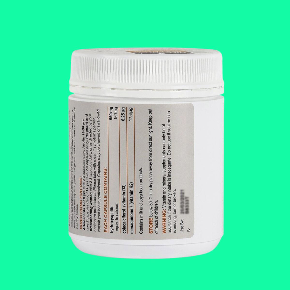 Milk Calcium Bone Care Bio Island - 3 Milk Calcium Bone Care Bio Island