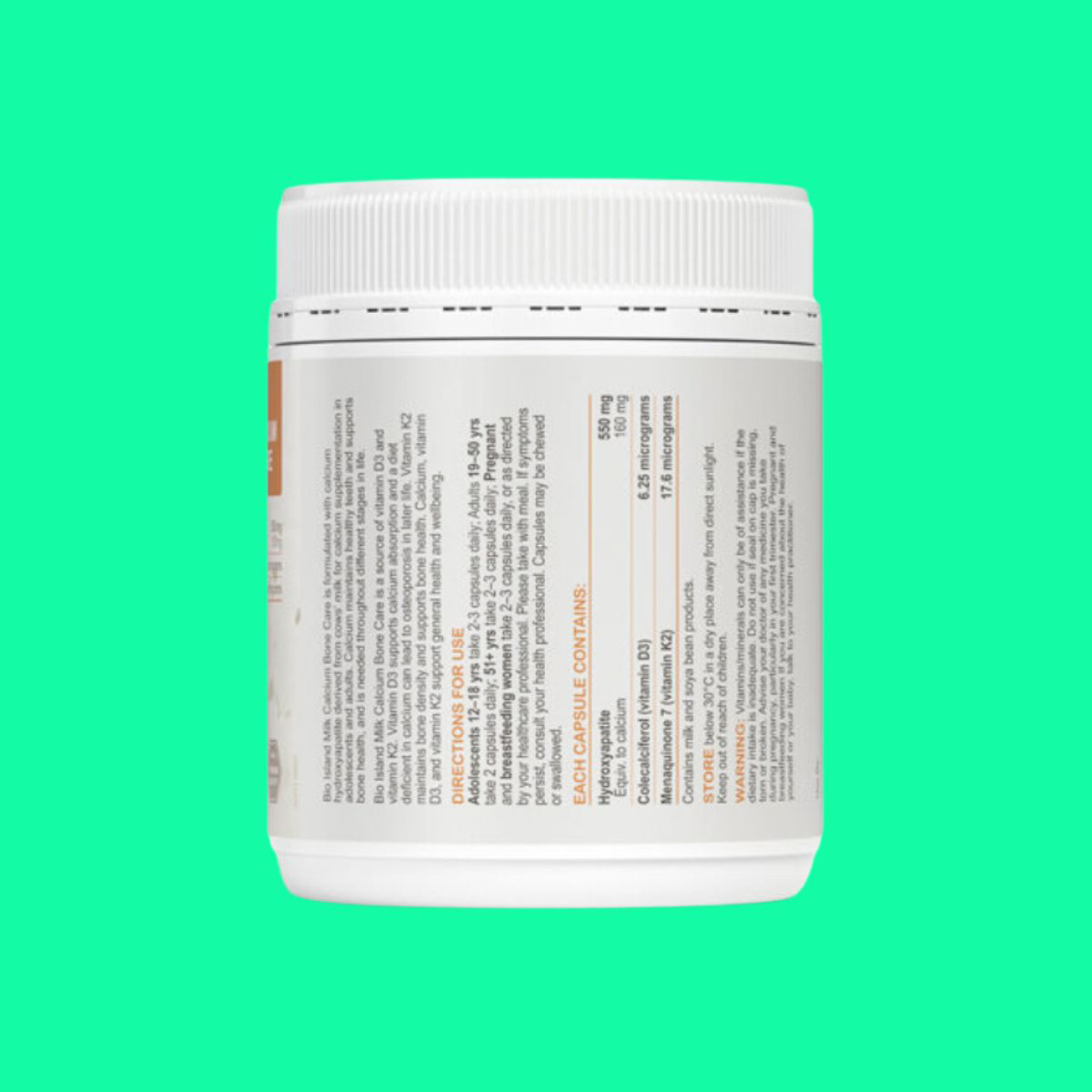 Milk Calcium Bone Care Bio Island - 4 Milk Calcium Bone Care Bio Island