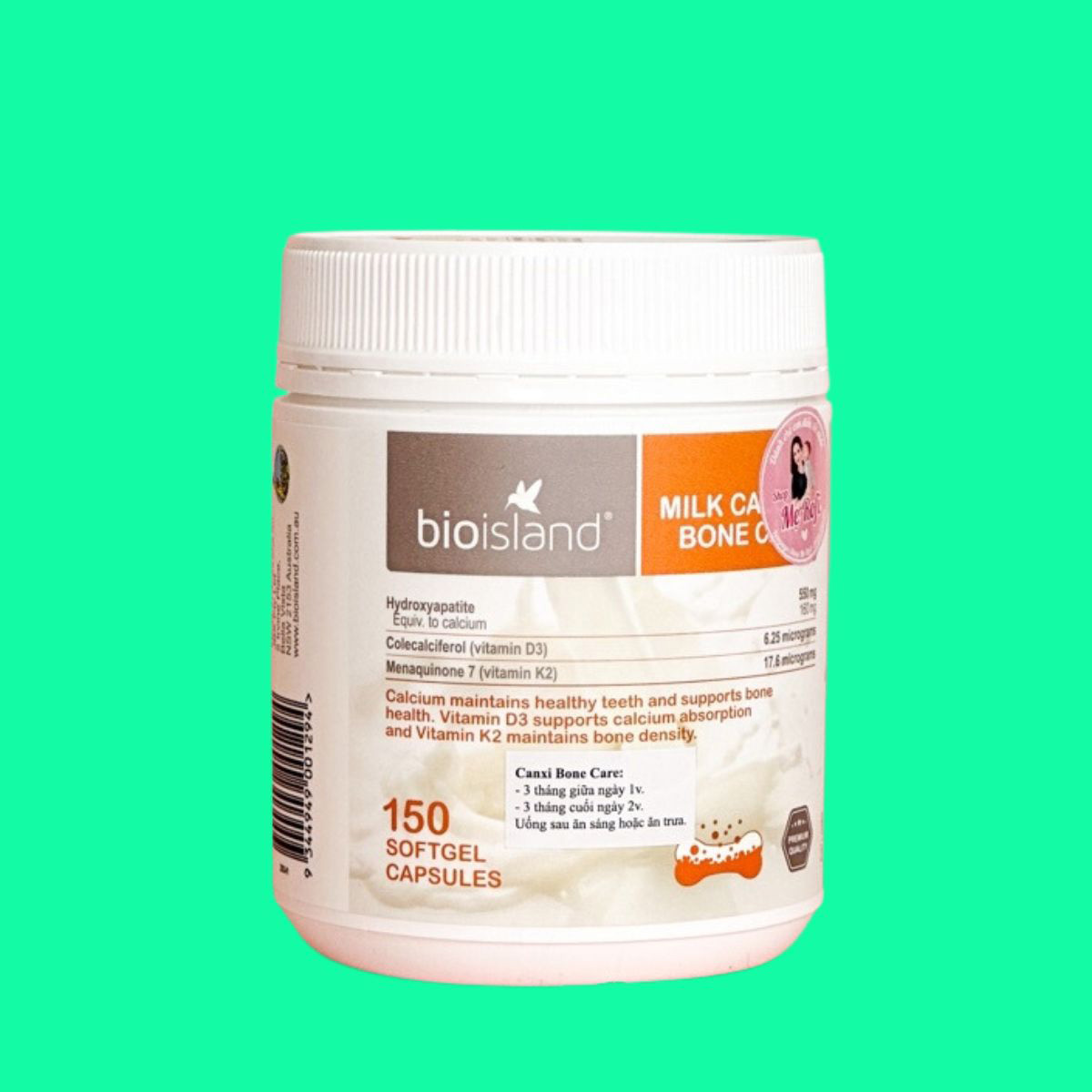 Milk Calcium Bone Care Bio Island - 6 Milk Calcium Bone Care Bio Island