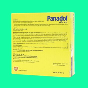 Panadol Viên sủi 3 Panadol vien sui