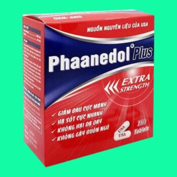 Thuốc Phaanedol Plus Extra giảm đau, hạ sốt