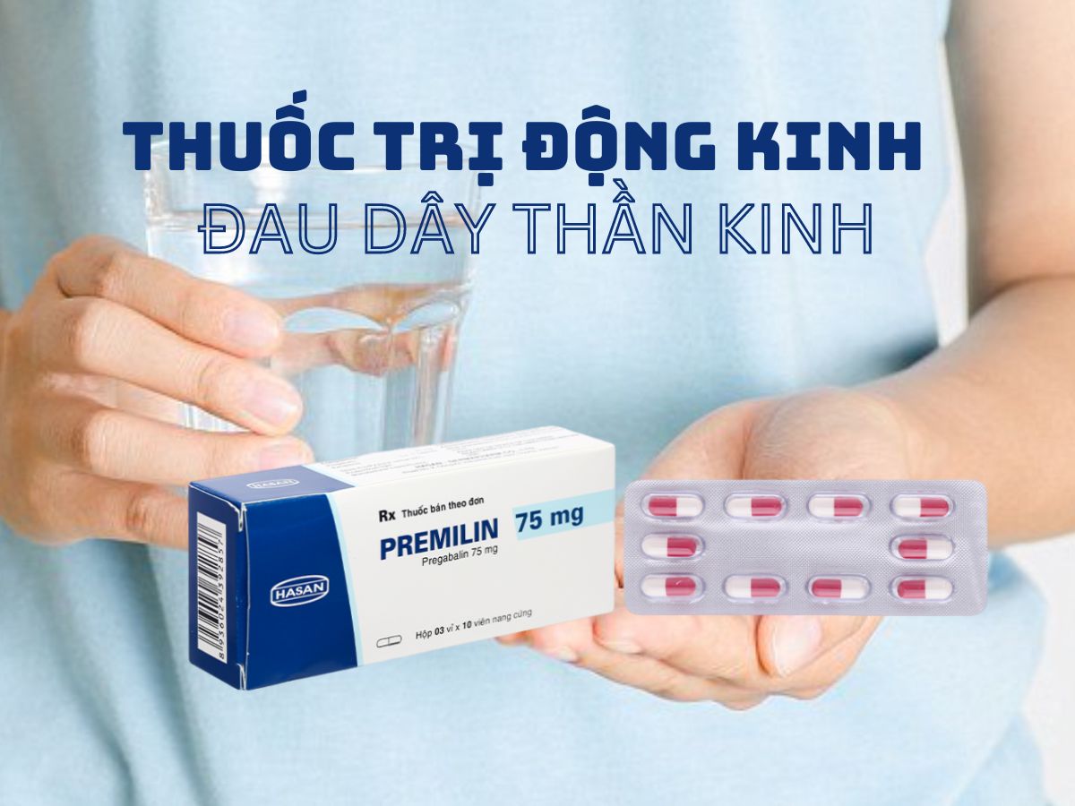 Premilin 75mg 15 Premilin 75mg điều trị đau thần kinh, động kinh