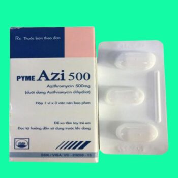 PymeAzi 500 thuốc kháng sinh điều trị nhiễm khuẩn