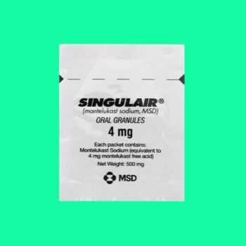 Singulair 4mg (Cốm) 9 Singulair 4mg trị hen phế quản