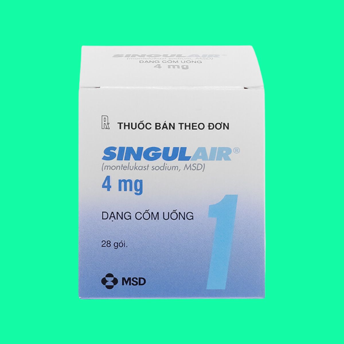 Singulair 4mg-4 Singulair 4mg trị hen phế quản