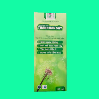 Siro Thảo Mộc Thanh Ban Sảy 4 Siro Thảo Mộc Thanh Ban Sảy