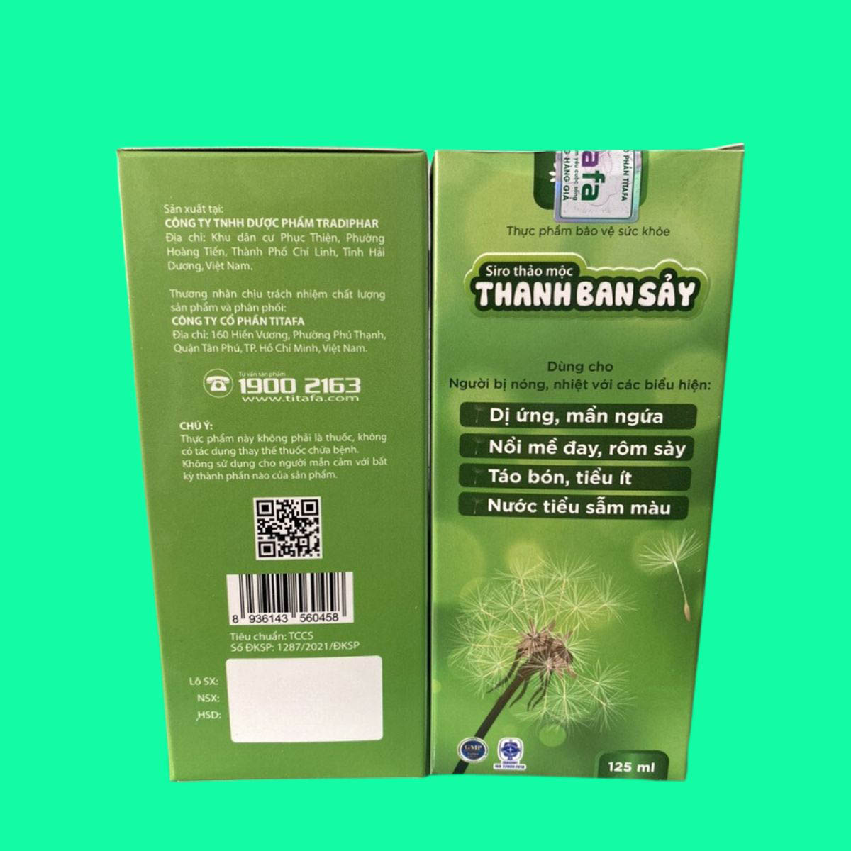 Siro Thao Moc Thanh Ban Say - 7 Siro Thảo Mộc Thanh Ban Sảy