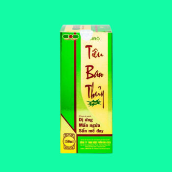 Siro Tiêu Ban Thủy New