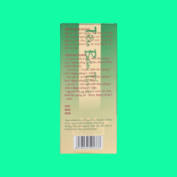 Siro Tiêu Ban Thủy New