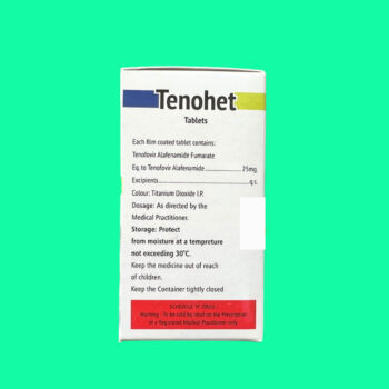 Thuốc Tenohet 25mg