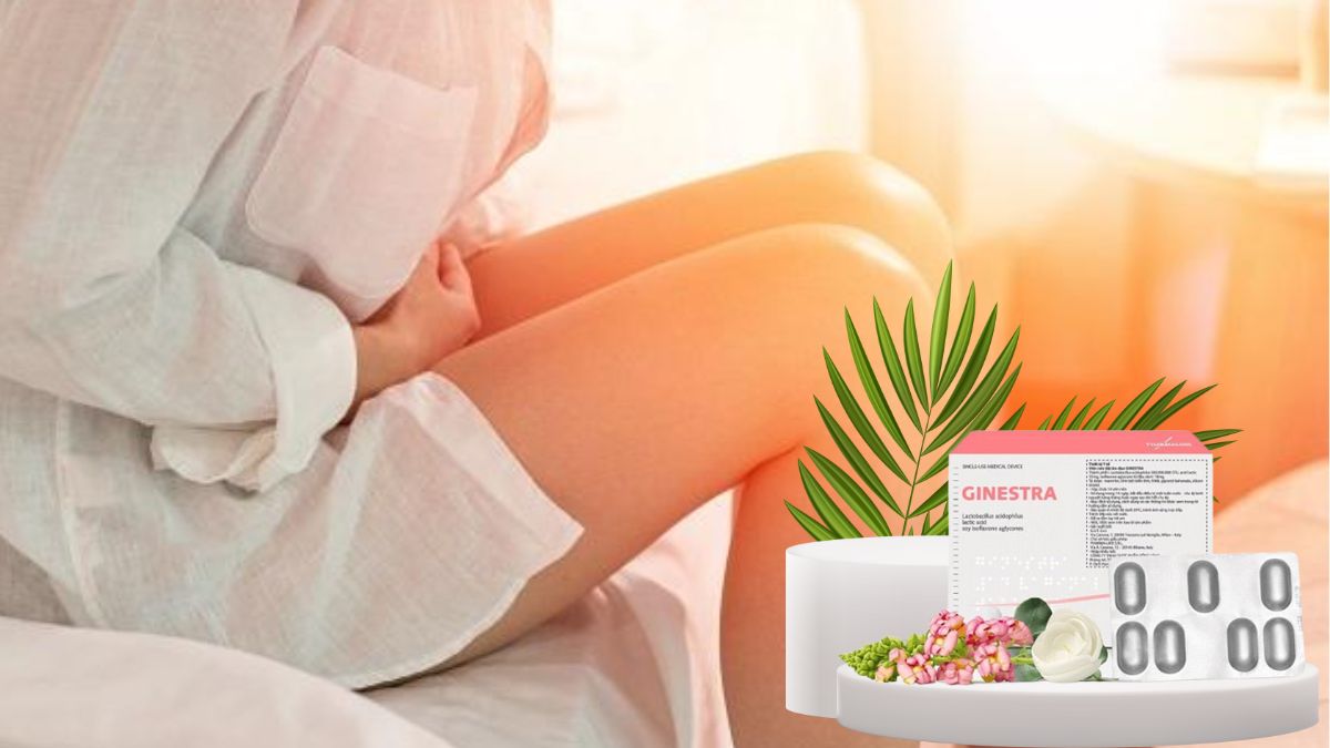 Ginestra 10 Thuốc đặt Ginestra điều trị viêm nhiễm âm đạo