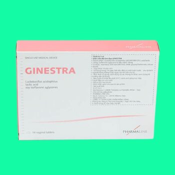 Ginestra 4 Thuốc đặt Ginestra điều trị viêm nhiễm âm đạo