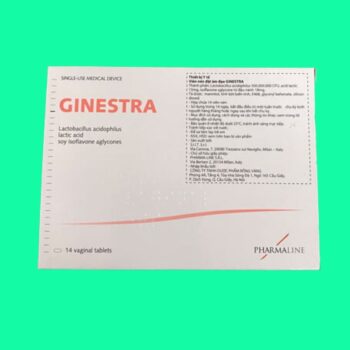 Ginestra 3 Thuốc đặt Ginestra điều trị viêm nhiễm âm đạo