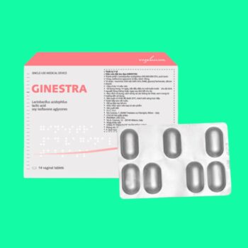 Thuốc đặt Ginestra điều trị viêm nhiễm âm đạo
