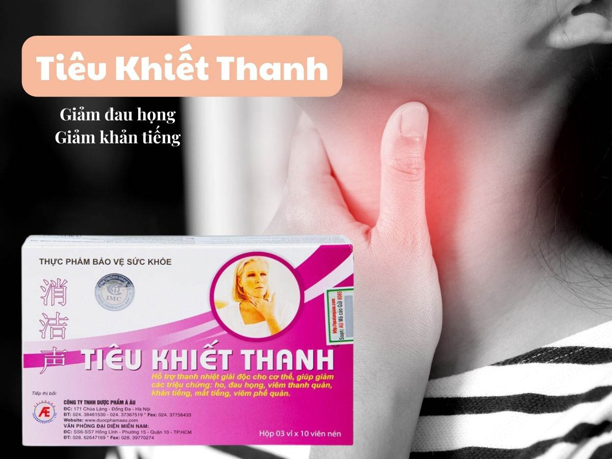 Tiêu Khiết Thanh (Viên uống) 18 Tiêu Khiết Thanh