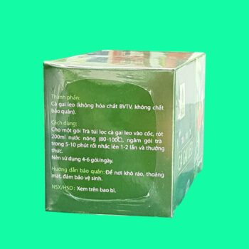 Trà Túi Lọc Cà Gai Leo Sadu (Hộp 50 gói x 5g)