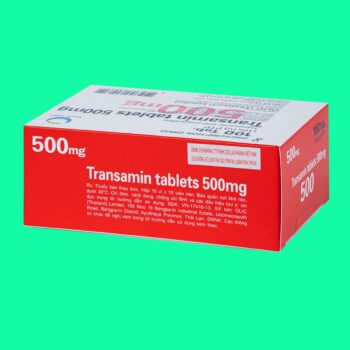 Transamin Tablets 500mg 7 Transamin Tablets 500mg điều trị chảy máu