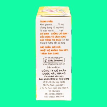 Unikids Zinc 70 6 Unikids Zinc 70 bổ sung kẽm cho trẻ