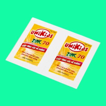 Unikids Zinc 70 7 Unikids Zinc 70 bổ sung kẽm cho trẻ