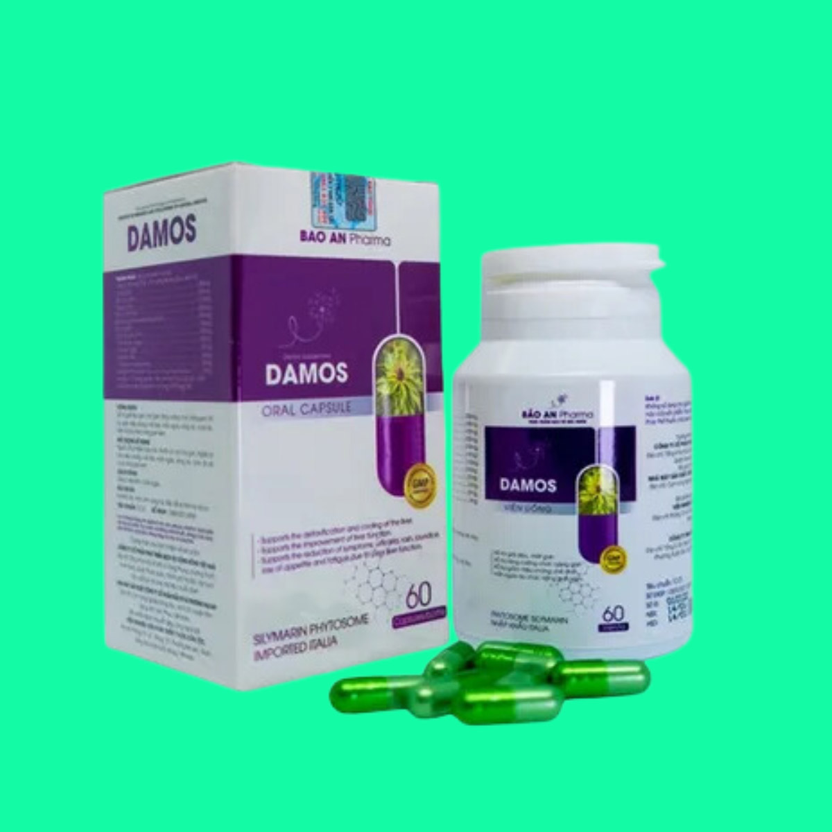 Vien Uong Damos - 1 Viên uống Damos