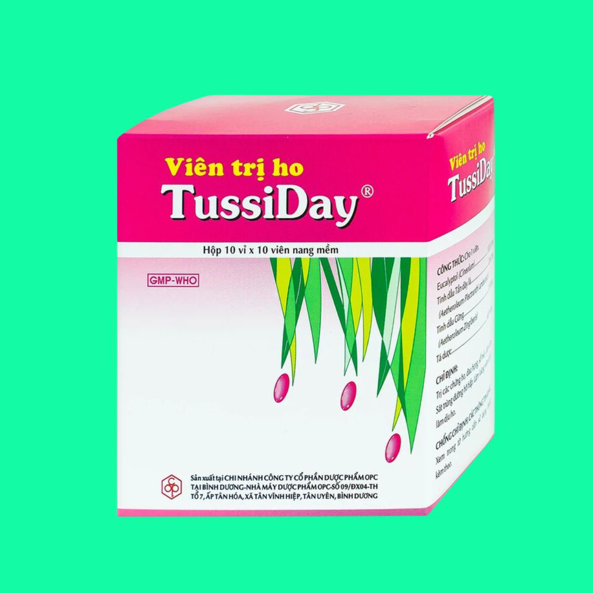 Vien tri ho Tussiday - 2 Viên Trị Ho Tussiday