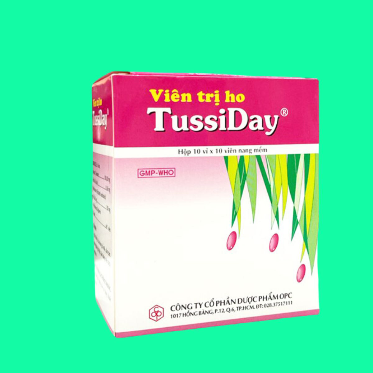Vien tri ho Tussiday - 4 Viên Trị Ho Tussiday