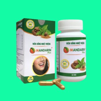 Viên uống nhiệt miệng Mandarin Plus 5 Vien uong nhiet mieng Mandarin Plus