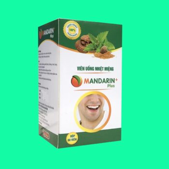 Vien uong nhiet mieng Mandarin Plus