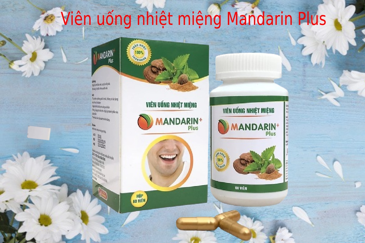 Viên uống nhiệt miệng Mandarin Plus 9 Vien uong nhiet mieng Mandarin Plus