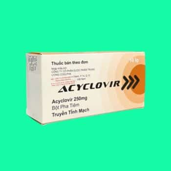 Thuốc Acyclovir 250mg Kievmedpreparat
