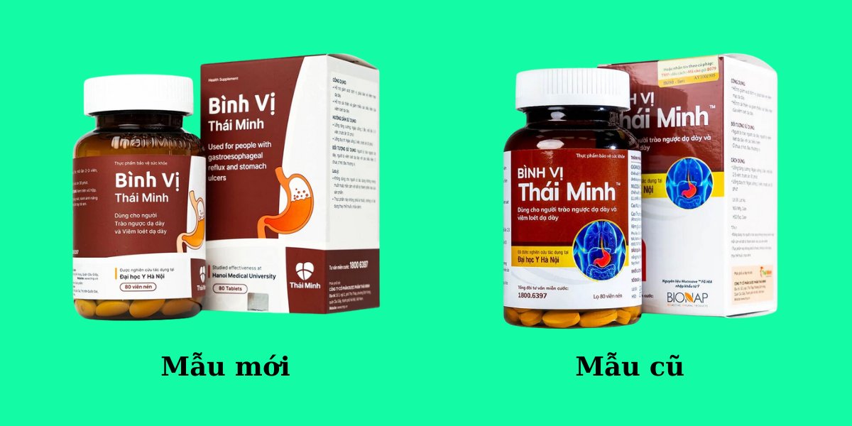 Bình Vị Thái Minh (Lọ 80 viên) 16 Bình Vị Thái Minh