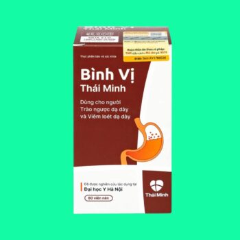 Bình Vị Thái Minh (Lọ 80 viên) 4 Bình Vị Thái Minh