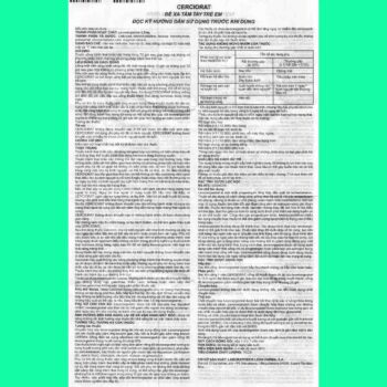 Cerciorat 9 Thuốc Cerciorat