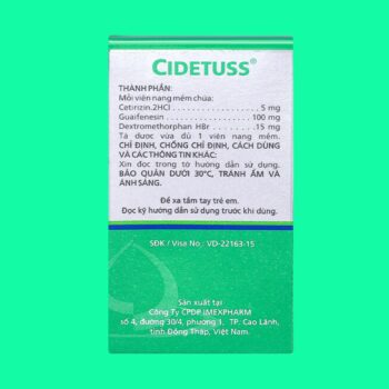 Thuốc Cidetuss