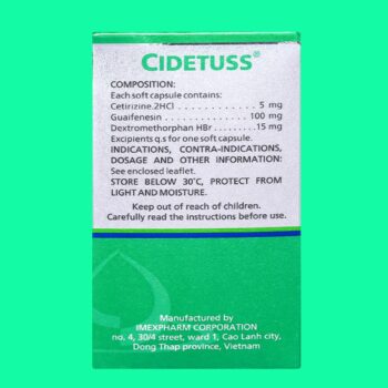 Thuốc Cidetuss