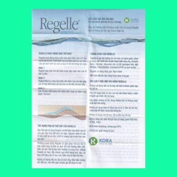 Gel đặt âm đạo Regelle 10 Gel đặt âm đạo Regelle