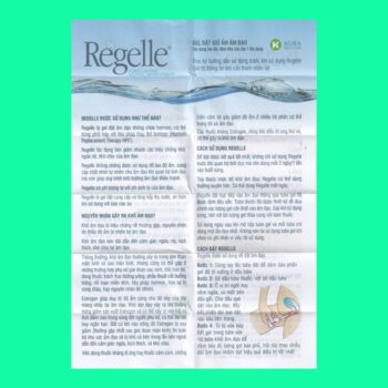Gel đặt âm đạo Regelle 9 Gel đặt âm đạo Regelle