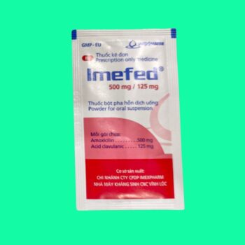 Imefed 500mg/125mg (Dạng gói) 4 Imefed 500mg/125mg
