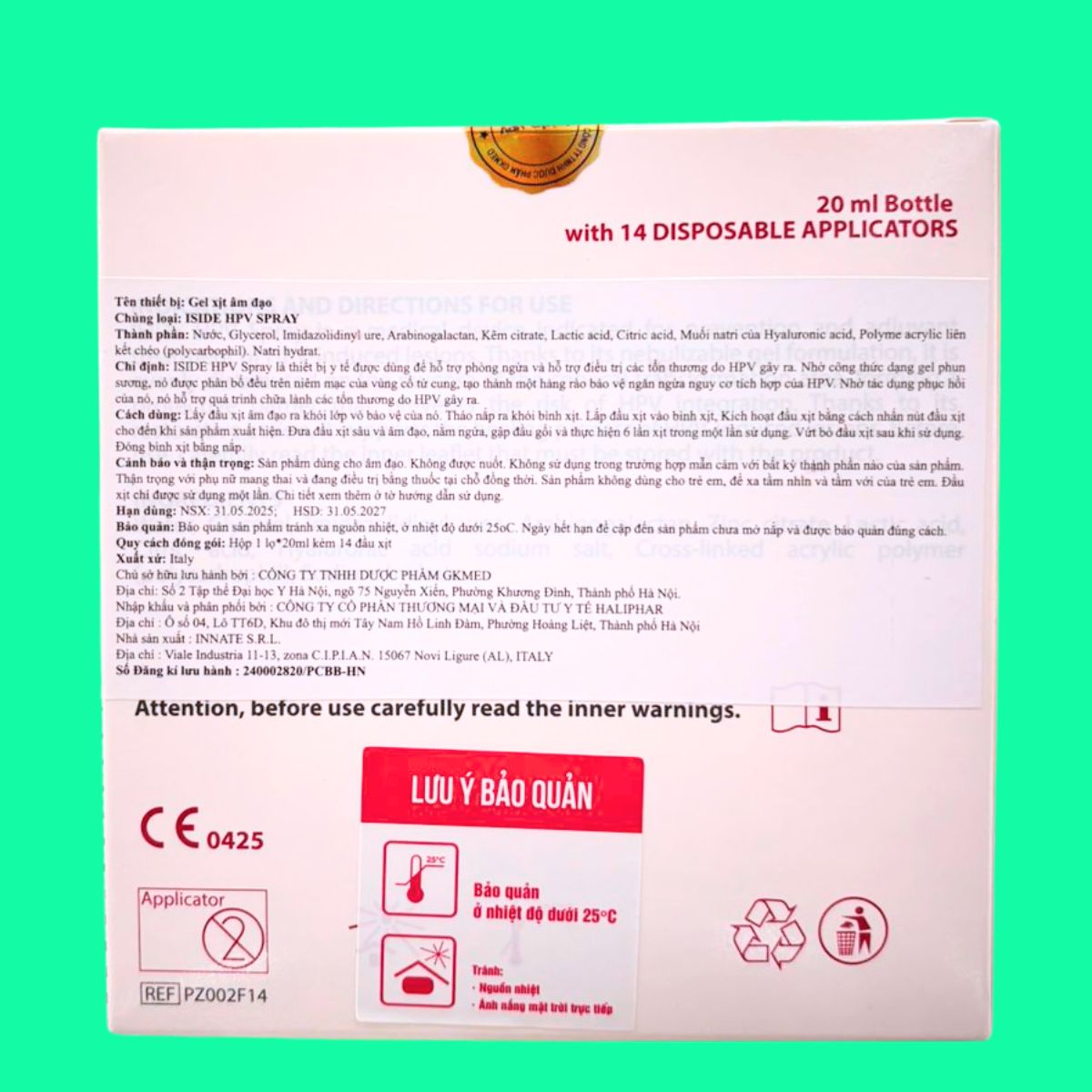 iside-hpv-spray-3 Gel xịt Iside HPV Spray
