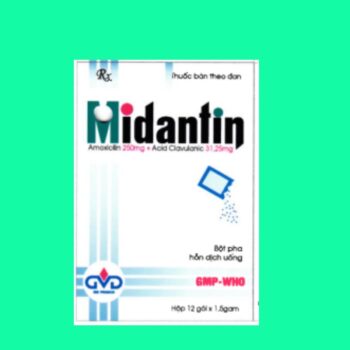 Thuốc Midantin 250/31,25