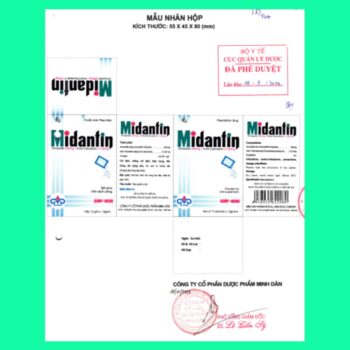 Thuốc Midantin 250/31,25