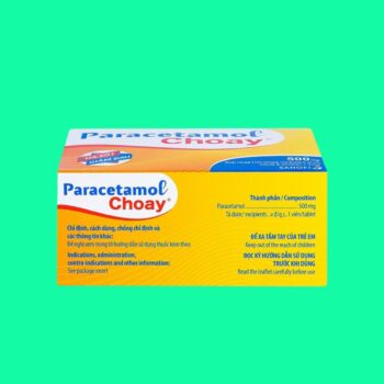 Paracetamol Choay 500mg 4 Paracetamol Choay