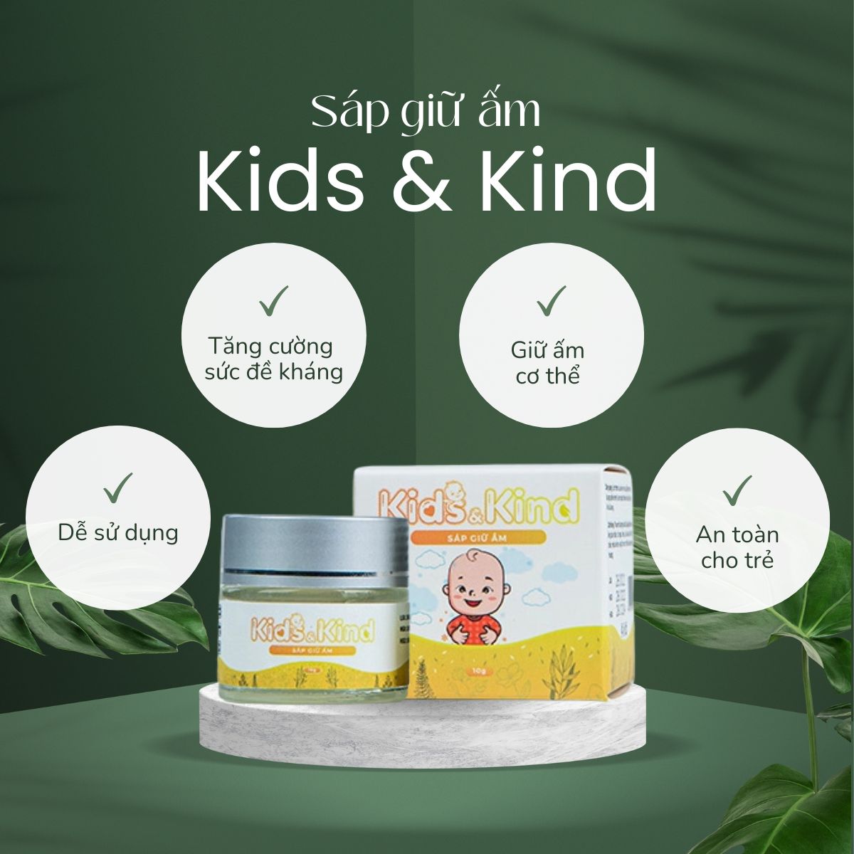 Sáp giữ ấm Kids & Kind