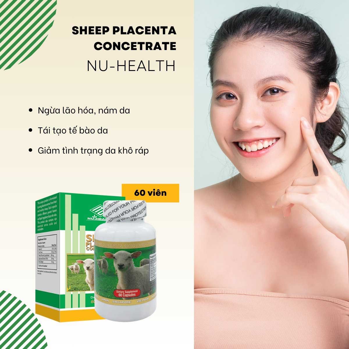 Sheep Placenta Concentrate NU-HEALTH 12 Sheep Placenta Concentrate NU-HEALTH