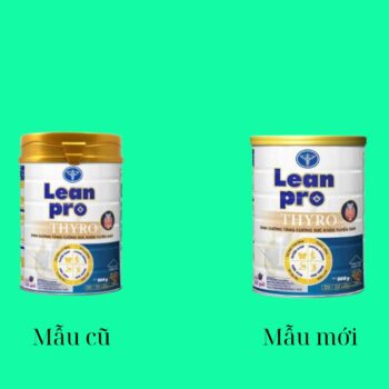 Sữa Lean Pro Thyro 5 Hình ảnh mẫu mới mẫu cũ của Sữa Lean Pro Thyro